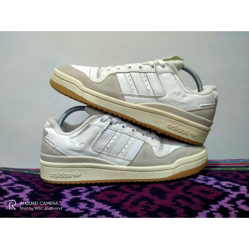 Adidas forum 84 adv low - second brand original - size 42 - siap kirim - sepatu murah - sepatu runni