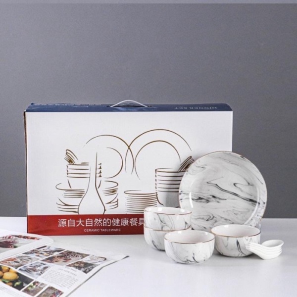 

Dijual Marble Bowl Gift Set / Set Kado Mangkuk Marble Mewah / Piring Marble - Isi 10 Diskon
