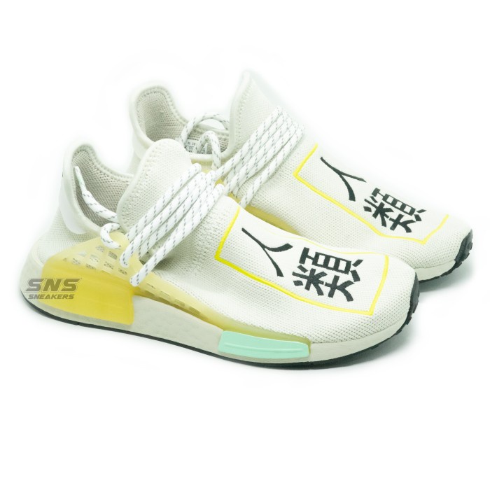 Adidas NMD Human Race HU Crystal White 100% Original Authentic