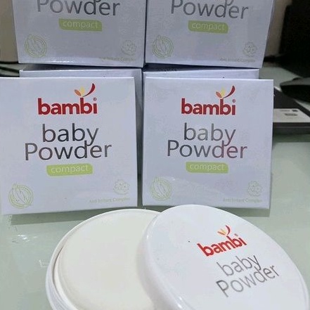 BAMBI Bedak Padat Bayi - Baby Powder Compact