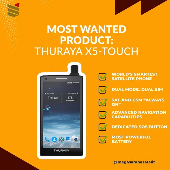 THURAYA X5 TELEPON SATELIT ANDROID MURAH