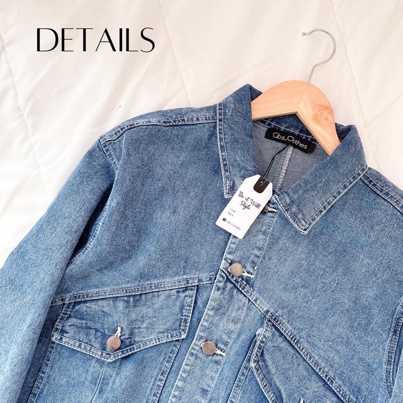 Mario Jaket Jeans Vintage Wanita MRS Jaket