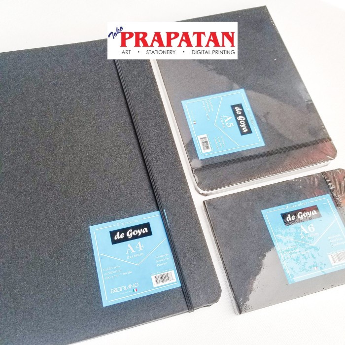 

Buku Gambar De Goya Stich Watercolor Book 200Gsm Cp A6/A5/A4