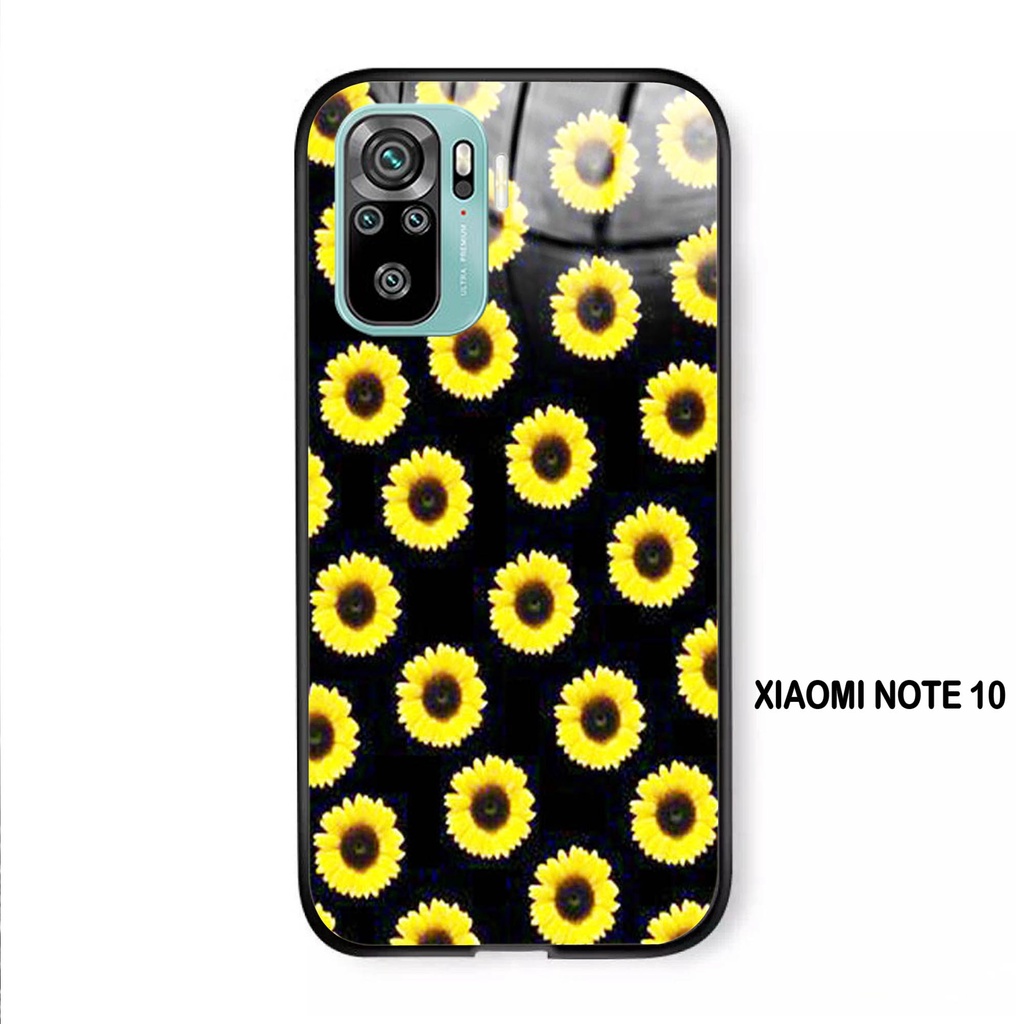 Softcase Kaca XIAOMI REDMI NOTE 10  - Case Handphone XIAOMI REDMI NOTE 10 [T26]