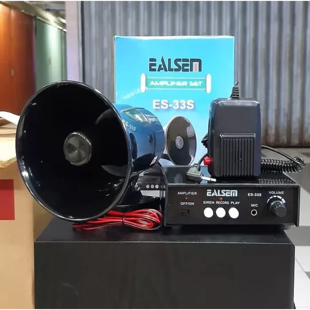 EALSEM ES 33S ES33S TOA SPEAKER DAGANG KELILING AKI ACCU REKAM SUARA