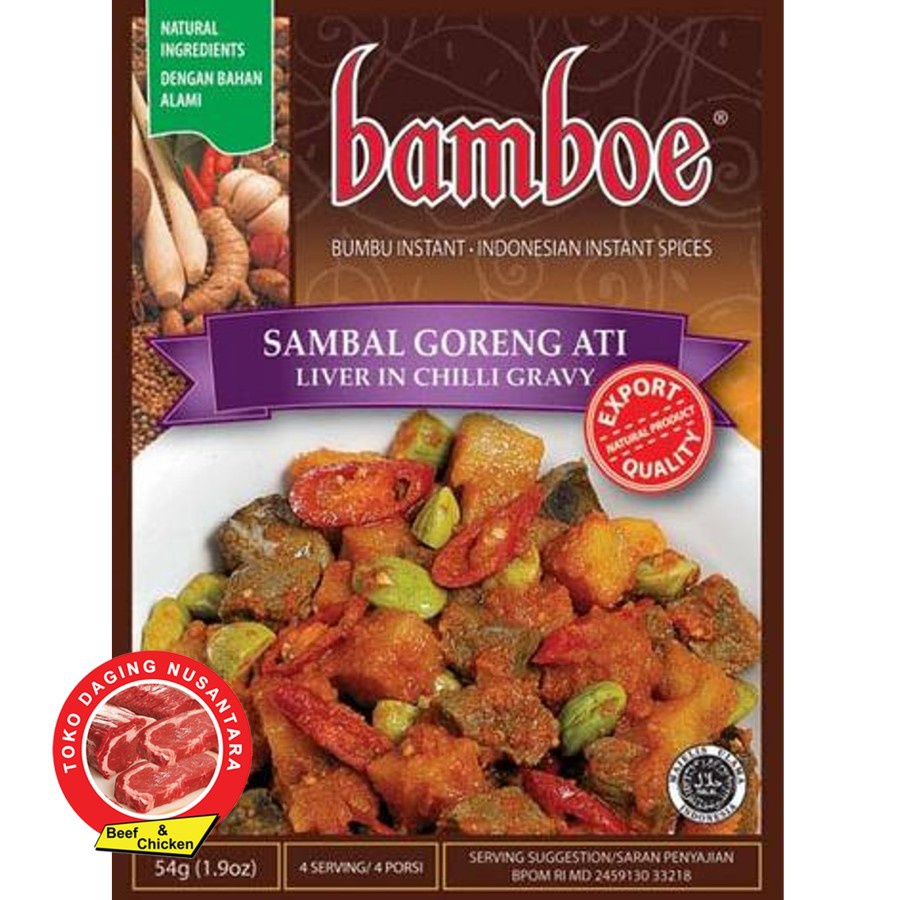 

Bamboe Bumbu Sambel Goreng Ati 46gr
