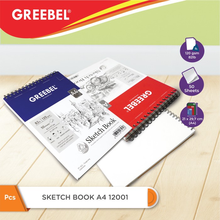 

Buku Gambar Greebel Sketch Book A4 12001