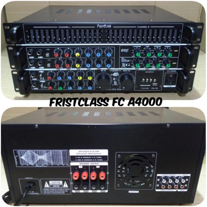Power Amplifier Firstclass FC-A4000