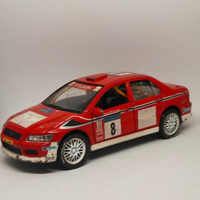 1:32 saico mitsubishi lancer evo 7 loose