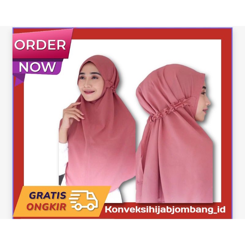 Bergo Maryam Tali Kriwil Bergo Kriwil Hijab Instan Jilbab Instan Bergo Maryam Kriwil Bergo Maryam Kr