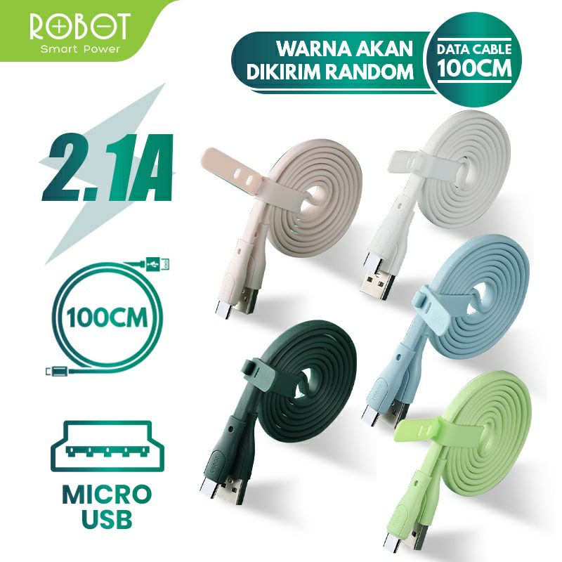 Kabel Data Robot RGM100 Kabel Data Micro USB ORIGINAL