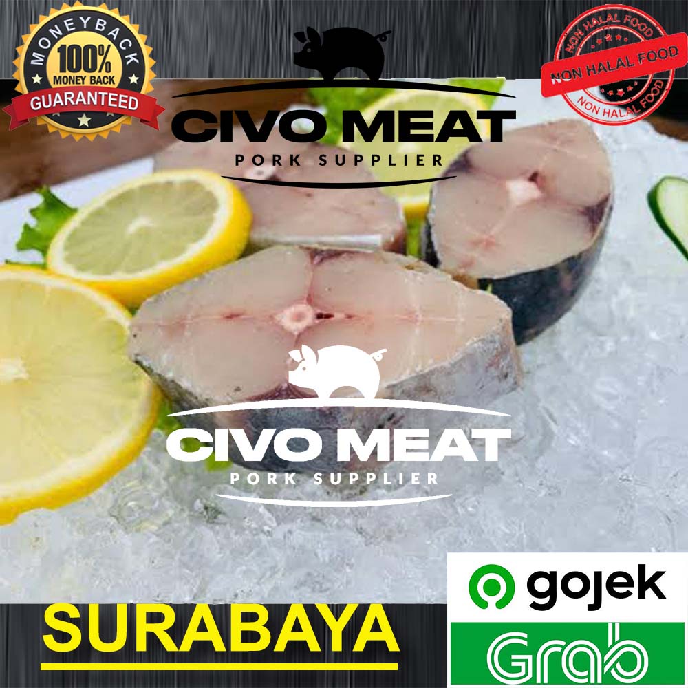 

Ikan Tenggiri Steak cut Frozen 500gr