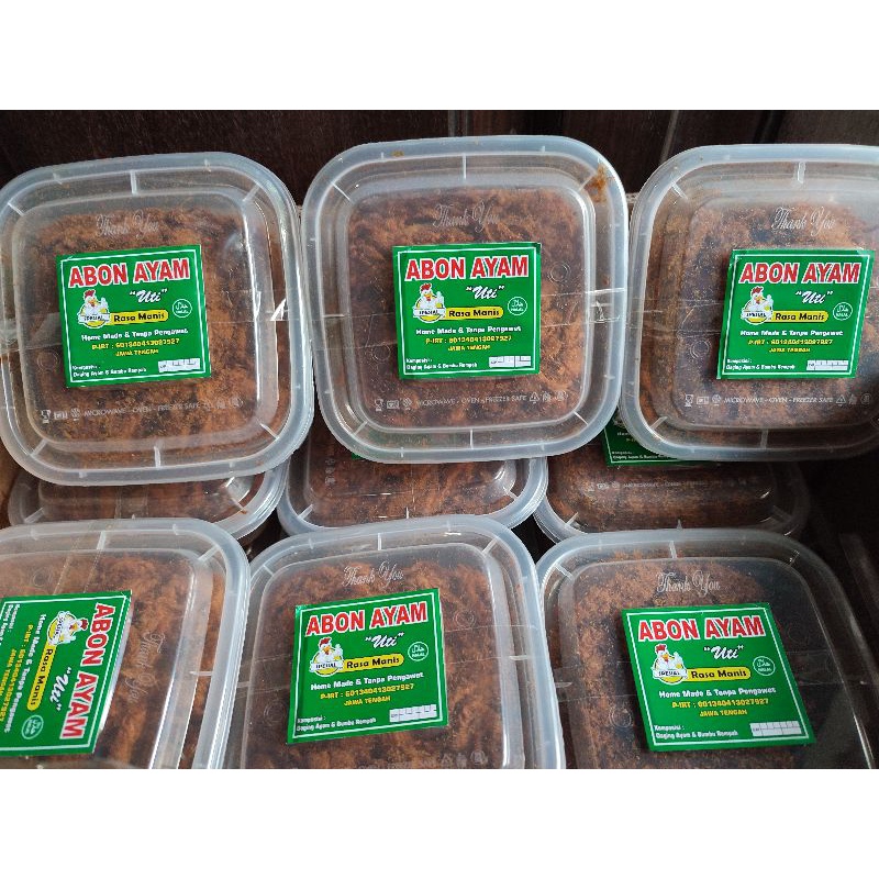 

Abon Ayam 100g - ABON AYAM PREMIUM - ABON JAWA TENGAH - ABON SOLO