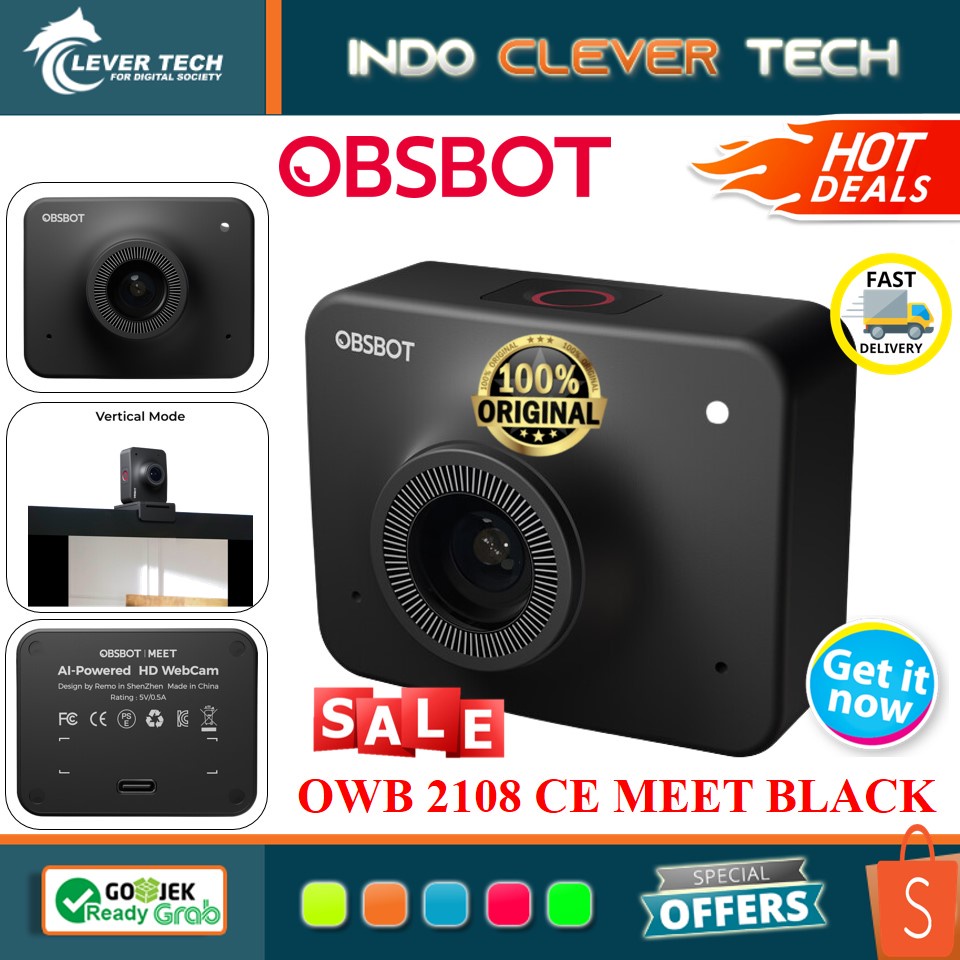 OBSBOT OWB 2108 CE MEET BLACK