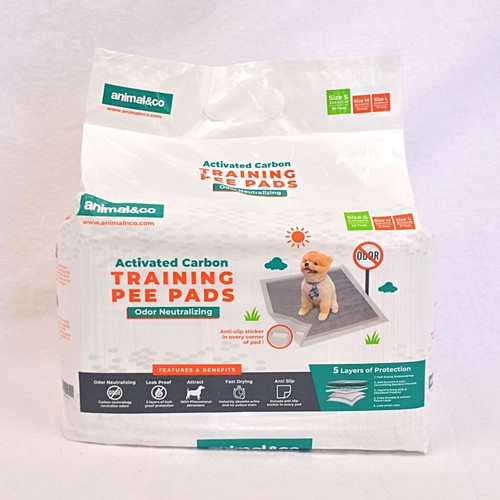 ( Per 1 Lembar) Animal&amp;Co Carbon Pee Pad / Alas Kandang / Alas Kotoran
