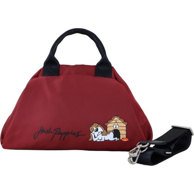 Tas Wanita Hush Puppies Tibby Satchel M Maroon