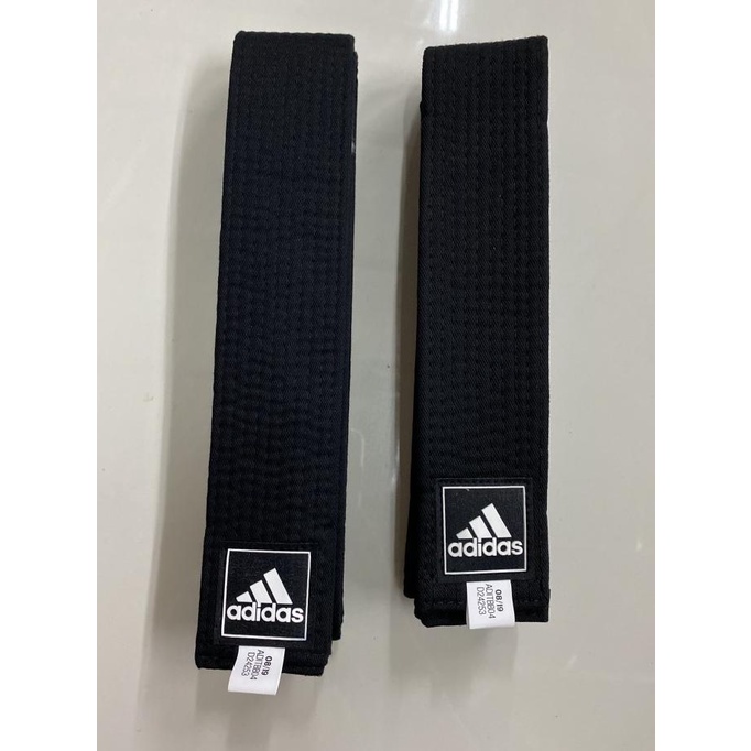 SABUK HITAM TAEKWONDO ADIDAS BLACK BELT