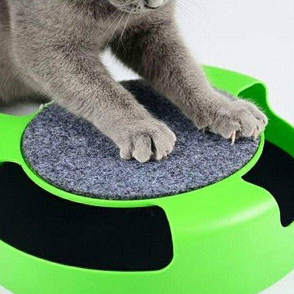 Top Scratcher Mainan Kucing Interaktif Pets Training Indoor Untuk Kucing Anak Kucing Menangkap Tikus Palsu