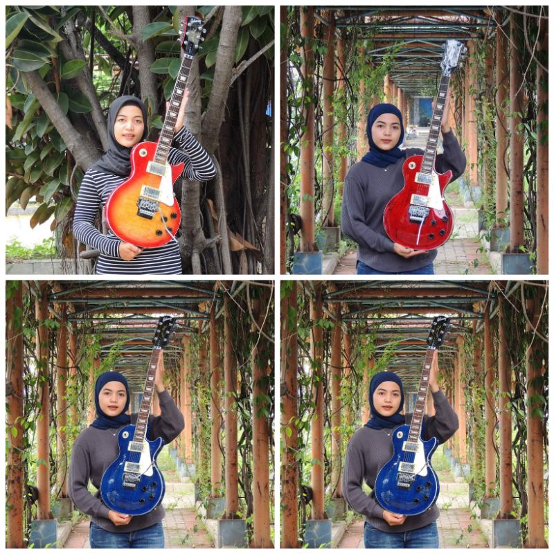 GITAR LES PAUL TREMOLO UP DOWN