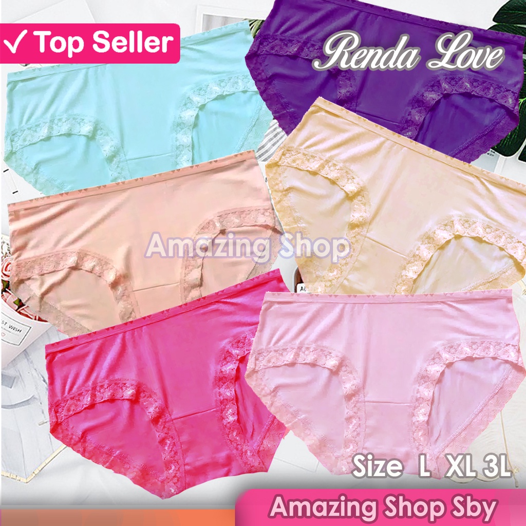 1 LUSIN / 12 Pcs CD Import Murah Celana Dalam Wanita GUI YING CD UNDIES PANTY WANITA Murah Amazing Shop SBY