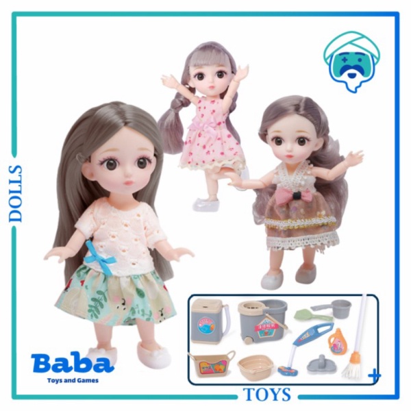 

Dijual Mainan Anak Boneka Doll Korea Princess Cantik Kitchenware 12 Sendi Limited