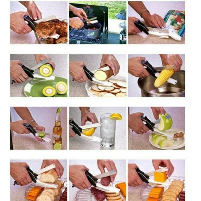 barokah gamis 2 IN 1 KNIFE NAD CUTTING BOARD