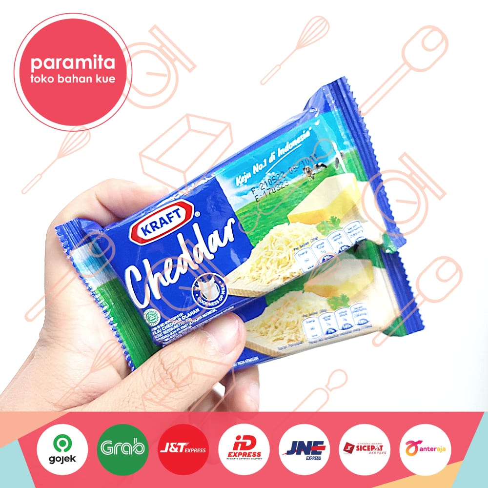 

Kraft Cheddar Keju 30 gr / 70 gr