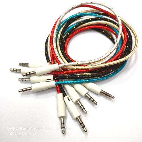 Trend-Kabel aux 1x1 Tali sepatu / Jack 3.5MM audio 1 in 1 / Cabel / Cable