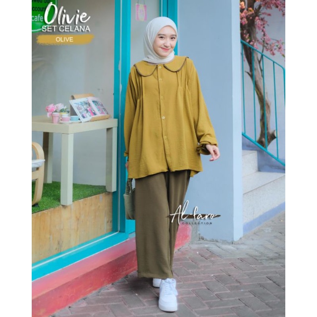 OLIVIA SET CELANA BY ALFARO ♥️