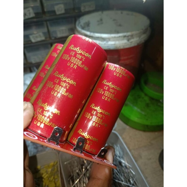 Psu elco  10000uf 100v 4 elco