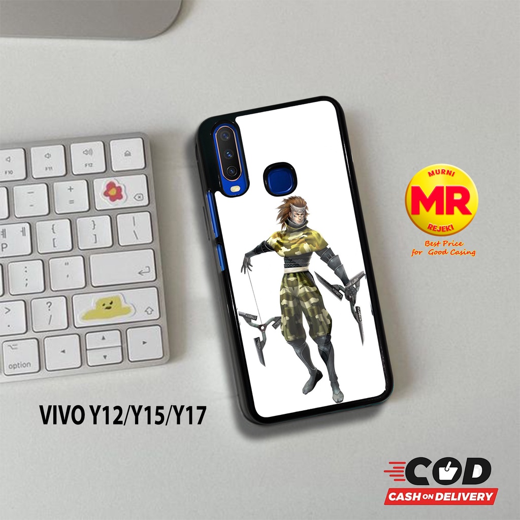 CASE VIVO Y12 Y15 Y17 - CASING VIVO Y12 Y15 Y17 -  MOTIF ANIME COWOK 002 Murni case - casing aero - 