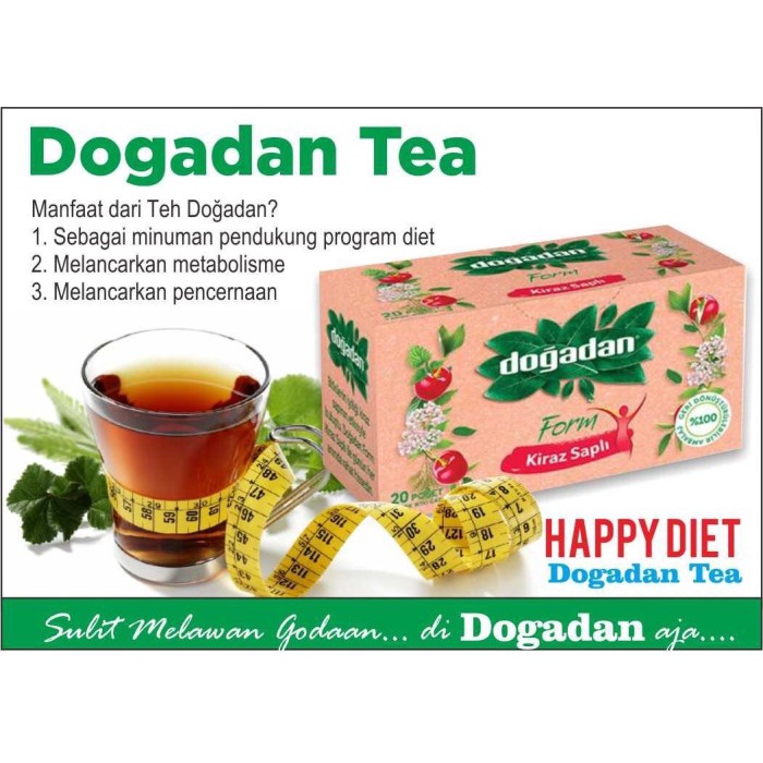 

Discount Teh Diet Turki - Teh Dogadan isi 20 sachet rasa (Cherry ) /TEH DIET/TEH PELANGSING/TEH