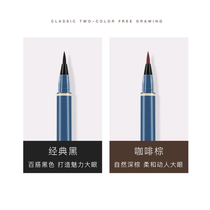 Hengfei 9233 Eyeliner Tahan Air Tahan Lama 2 Warna