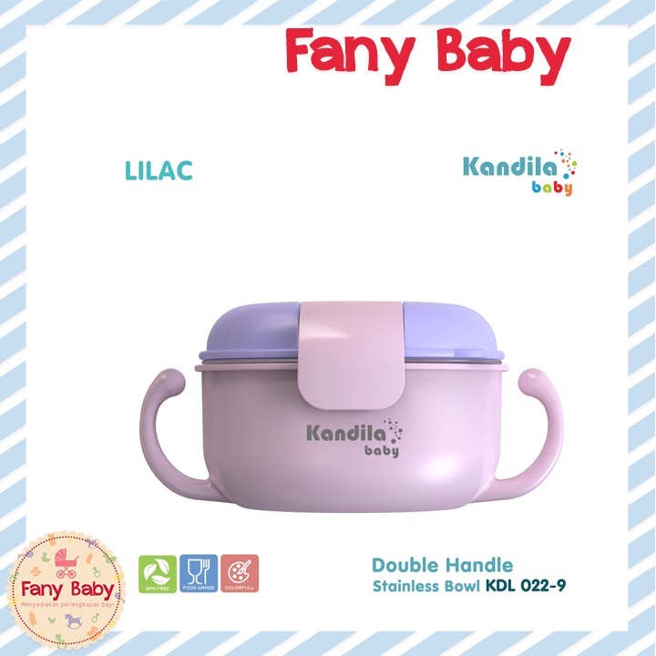 KANDILA DOUBLE HANDLE STAINLESS BOWL 300ML / KDL022-9