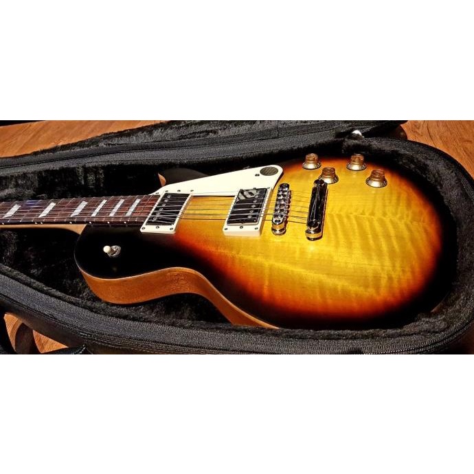 Gibson Les Paul Tribute Satin Sunburst - Made In Usa Free Gigbag