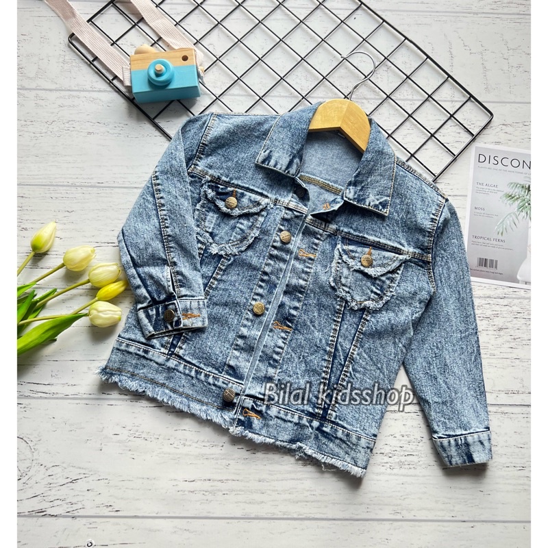 JAKET JEANS SNOW RAWIS PITA ANAK PEREMPUAN