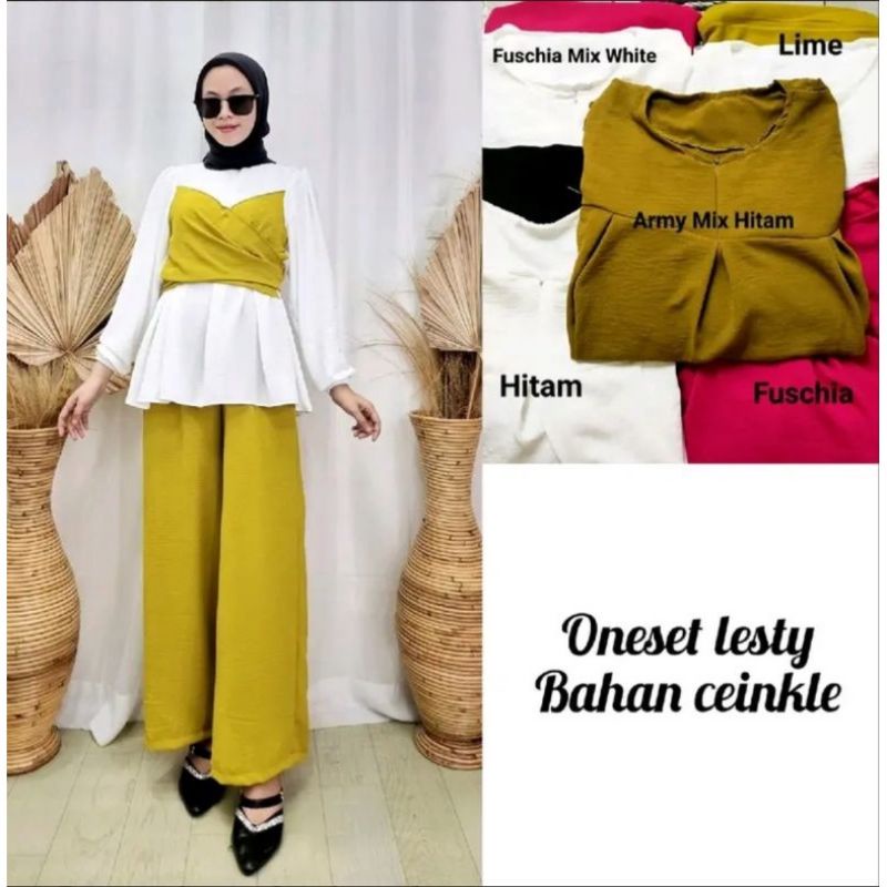 SETELAN LESTI/SETELAN CRINKLE AIRFLO LD 110CM