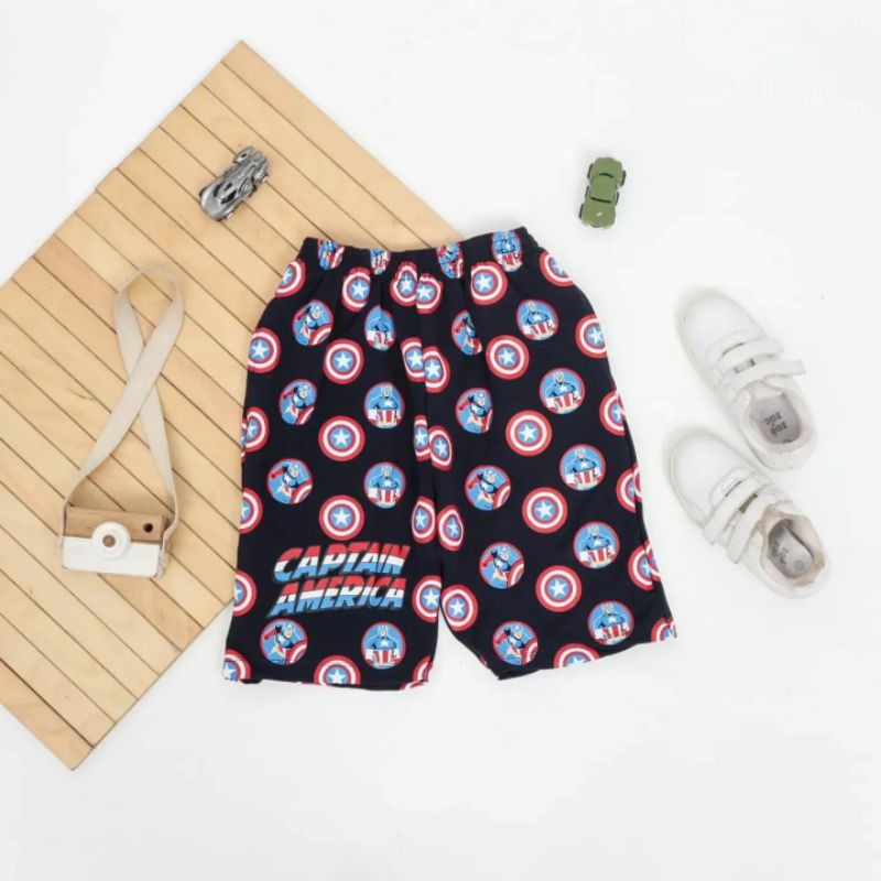 SHORT PANTS SUPER HERO BY MINI DOLPHIN(BRT1785)