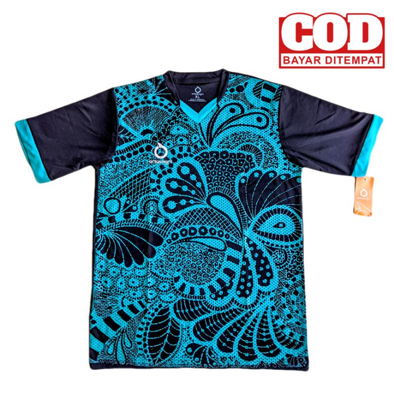 Baju Atasan Futsal Wanita Pria Dewasa Kaos Bola Volly Badminton Tenis Bulu Tangkis Terbaru Tahun 2022
