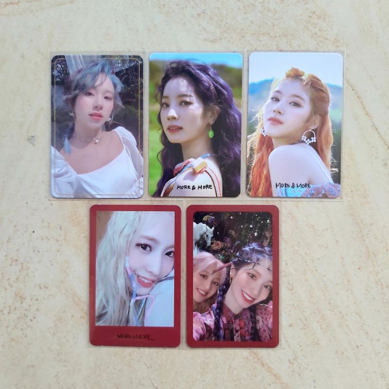 TWICE More & More Momo Sana Jihyo Dahyun Chaeyoung