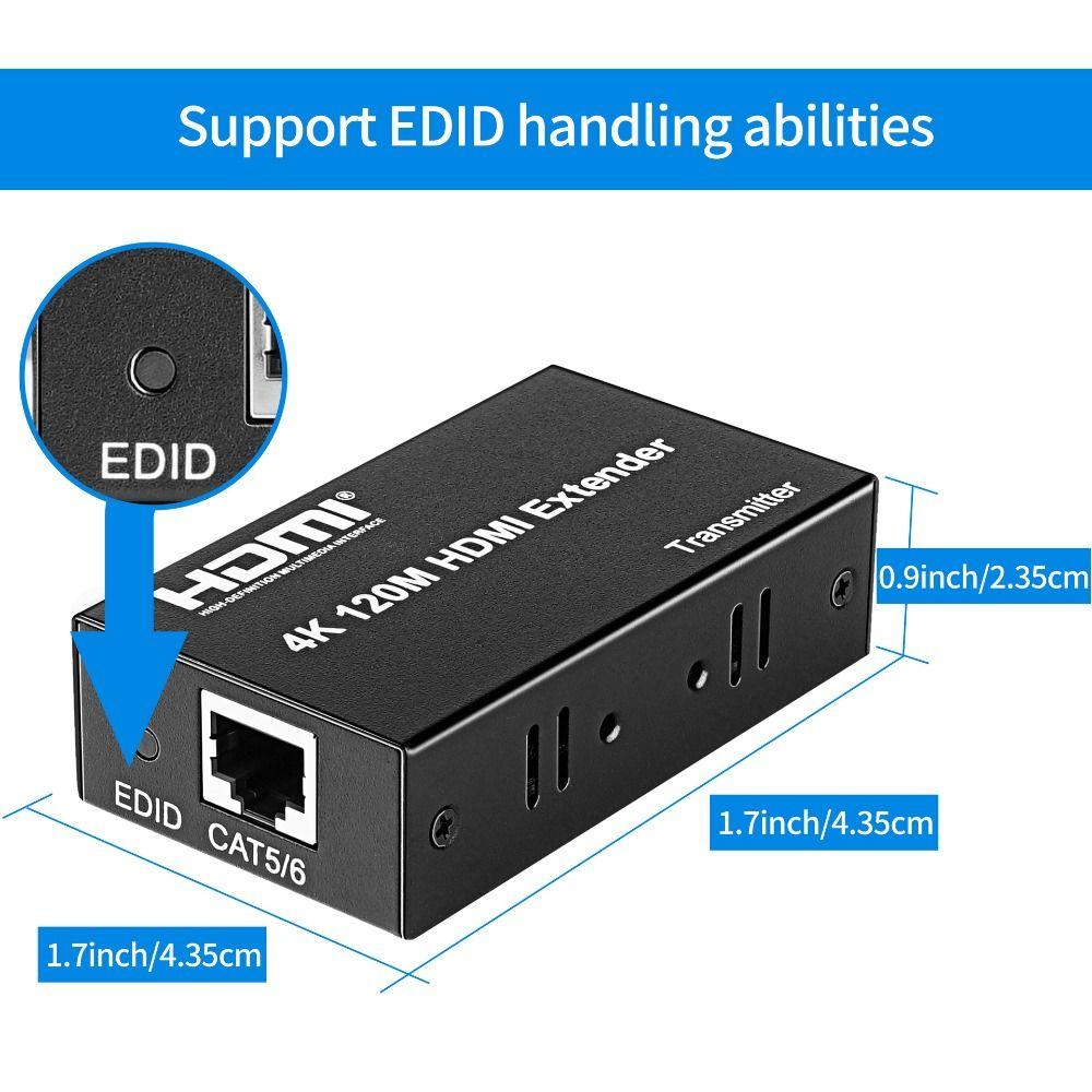 Top HDMI Extender PC Laptop Cat5/6Atas Eterna 4K