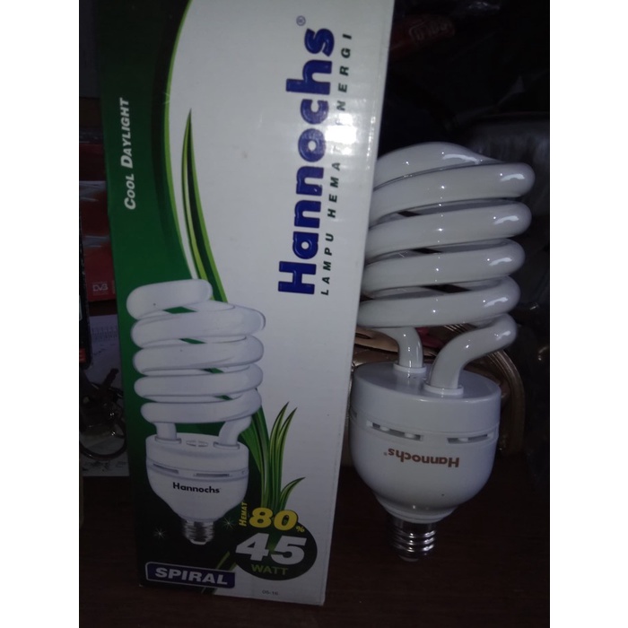 Hannochs Lampu Spiral Jumbo 45W 45 Watt