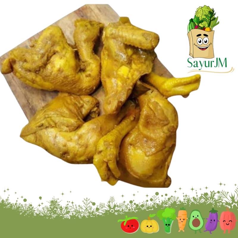 

SayurJM - Ayam Goreng Bumbu Kuning Per Pcs