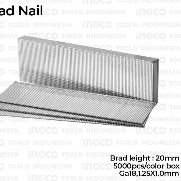 

Brad Nail (F20) INGCO ANA18201 Refill Isi Nailer Paku Tembak T F 20 mm