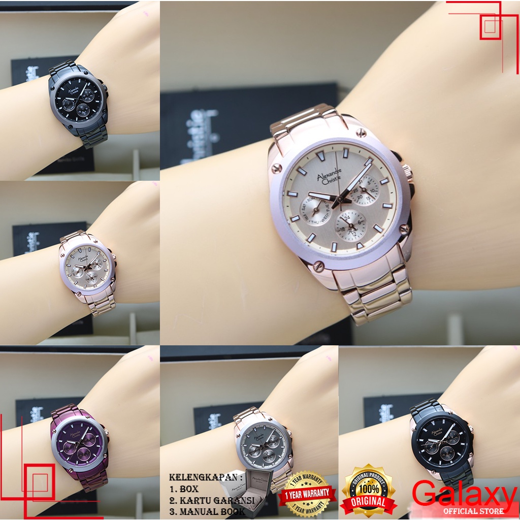 ALEXANDRE CHRISTIE JAM TANGAN WANITA JAM TANGAN AC TERBARU JAM TANGAN AC ORI JAM TANGAN ALEXANDER CH