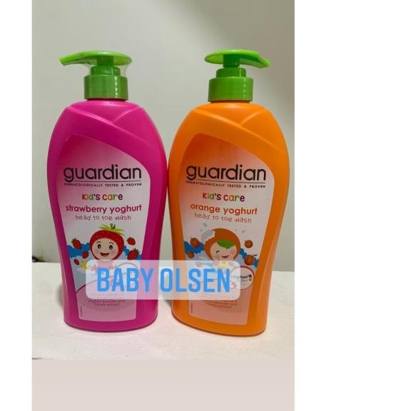 GUARDIAN KIDS CARE HEAD TO TOE/SABUN MANDI ANAK - orange yoghurt