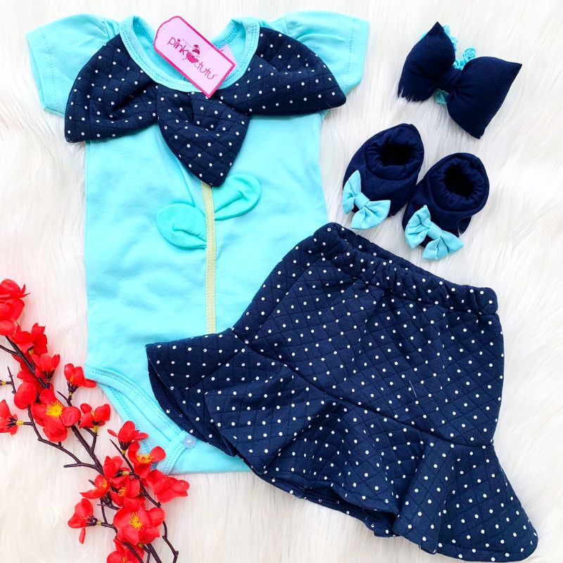 SETELAN BAJU JUMPER BAYI PEREMPUAN 0-18 BULAN+BANDO+SEPATU / SET JUMPER ROK TUTU FREE BANDO SUNFLOWER / SETELAN BAJU BAYI CEWEK LUCU / SETELAN JUMPER ROK BUNGA MATAHARI SUNFLOWER