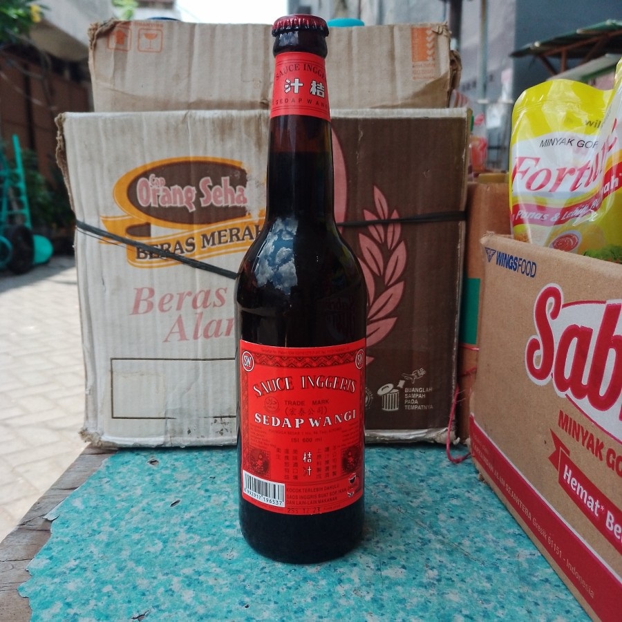 

Saus Inggris SEDAP WANGI botol kaca - 600 ml