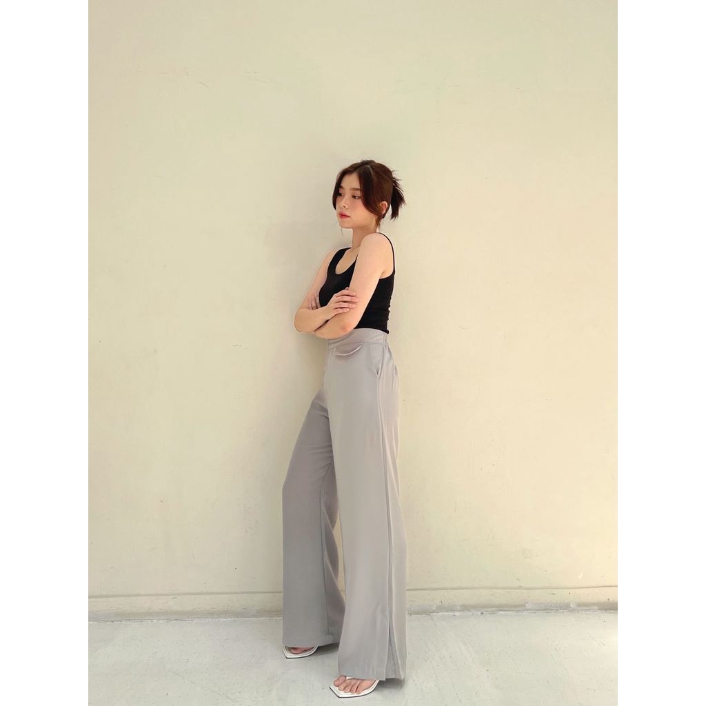 POTTIE - Poppy Cullotes Pants - Long Culottes High Waist