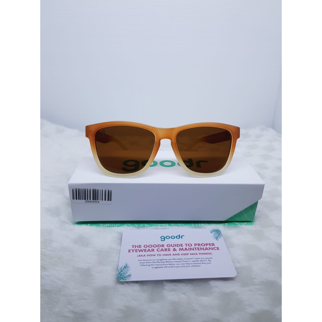 Goodr Kacamata Olahraga OG - Three Parts Tee Goodr Sunglasses kaca mata fashion pria wanita